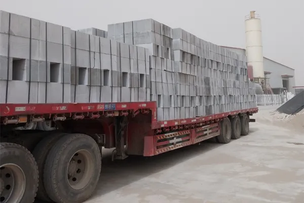 خط إنتاج كتل بلوك وألواح جدران خرسانية رغوية خفيفة معزولة EPS في مدينةAral  التابعة لمقاطعة Xinjiang - الصين