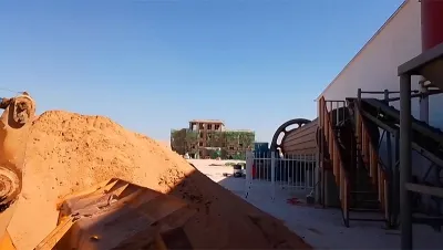 خط إنتاج كتل خرسانية رغوية خفيفة معزولة EPS – في Aksu