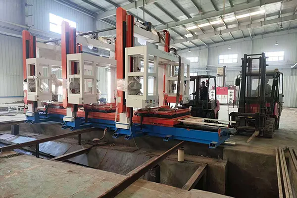 مشروع خط إنتاج بلوك خرساني رغوي بحبيبات EPS في Lanzhou، مقاطعة Gansu - الصين